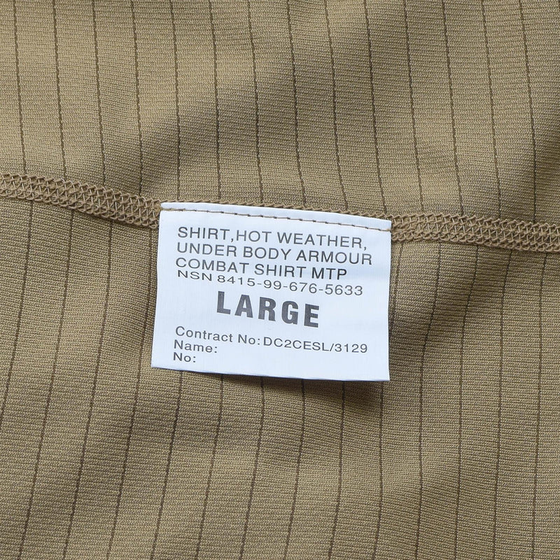 Original British under body shirt UBAC MTP camo military issue NEW