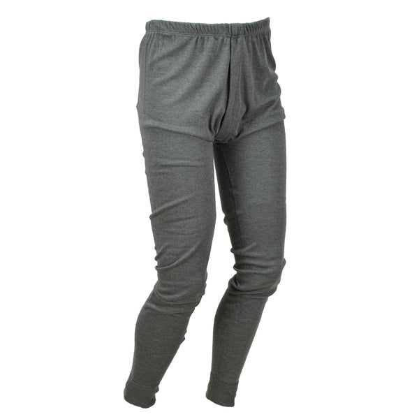 Original Belgian Military underpants thermal olive jersey pants flame resist NEW