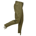 Original Romanian Army Field Work Trousers Adjustable Drawstring Cuffs Olive