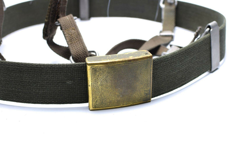 German army Y-strap suspenders belt webbing set system tactical harness pack