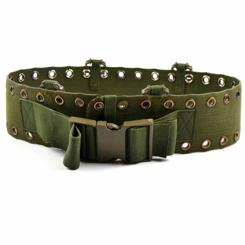 Original German army harness belt Webbing tactical belt suspenders combat