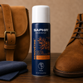 Saphir Renovétine Suede & Nubuck Renovator Spray 200ml Total Care Black