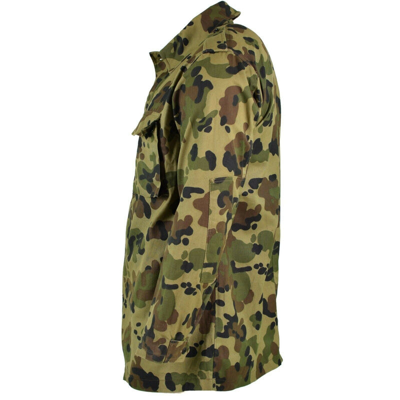 Genuine Romanian army field jacket military BDU M93 camo leaf military combat
