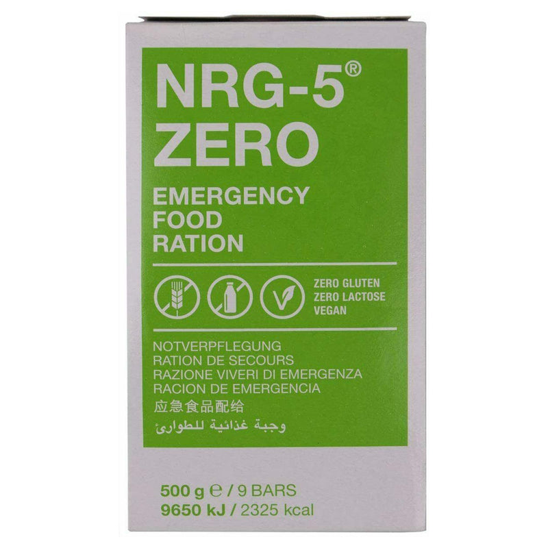 Emergency ration army survival food pack MRE prepper Military NRG-5 Zero 500 g