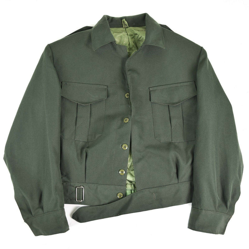 Original Greek army Field ike jacket gabardine wool blaze Greece military NEW