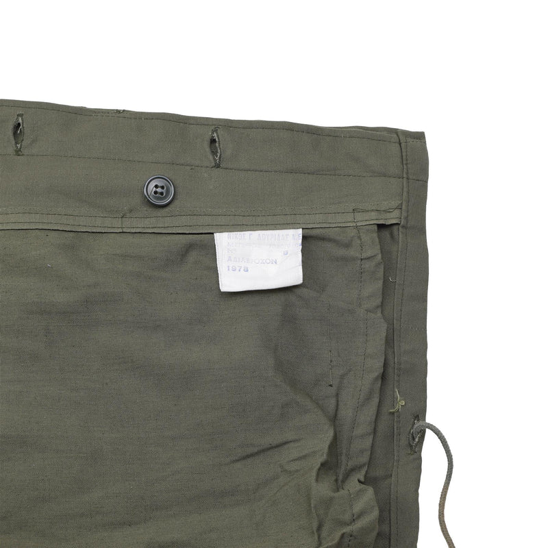 Genuine Greek military M65 field jacket US type olive army uniform surplus NEW