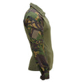 Original Dutch Military Combat Shirt Field Top Quarter Zip DPM Camouflage