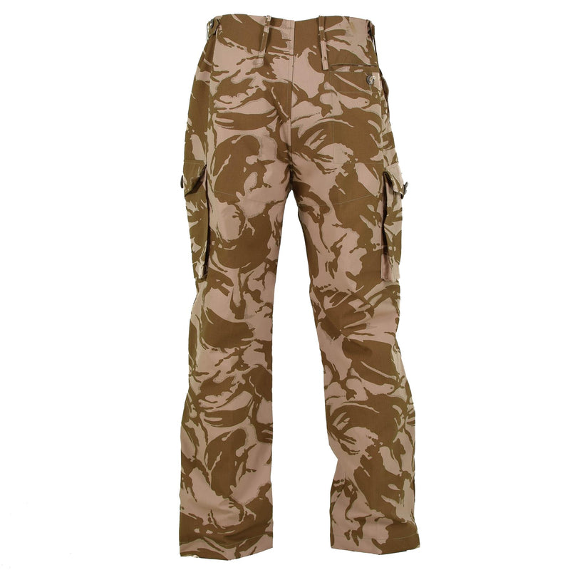 Original British army pants desert DP field troops combat windproof BDU trousers