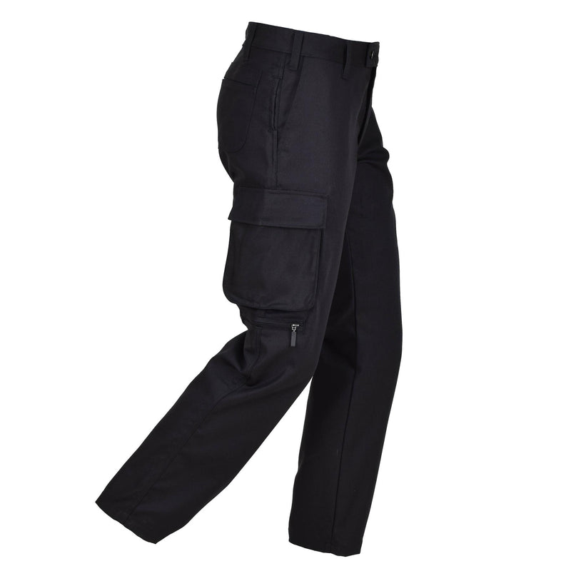 Original Denmark Military black work pants D-ring trousers strong durable New