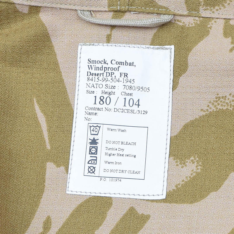 Genuine British Military smock jacket flame resistant windproof hooded parka NEW
