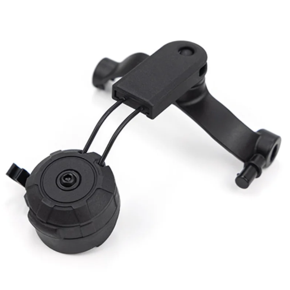 Earmor M19C ARC Rail Helmet Adapter Kit for M31 M32 PLUS Headsets Black