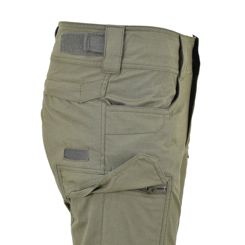 MFH Brand Military style shorts bermuda sturdy cotton ripstop olive uniform NEW