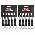 TAC MAVEN Tactical 5mm Aluminum Carabiner Clips 5 Pack Outdoor Camping Keychain