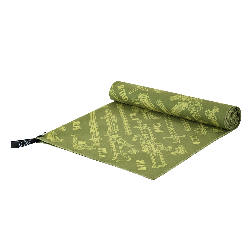 M-TAC Microfiber Towel 150x75cm Quick Dry Outdoor Travel Camping Green