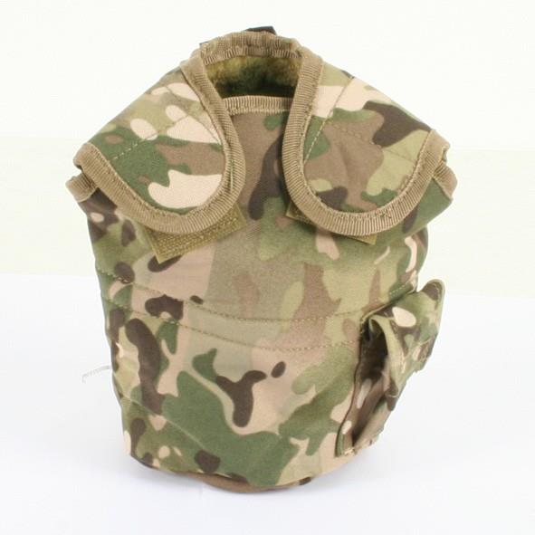 US Army-style canteen pouch M1 water bottle Molle attachment system