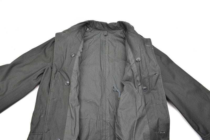Genuine Greek Army M65 unlined jacket grey work uniform military surplus NEW