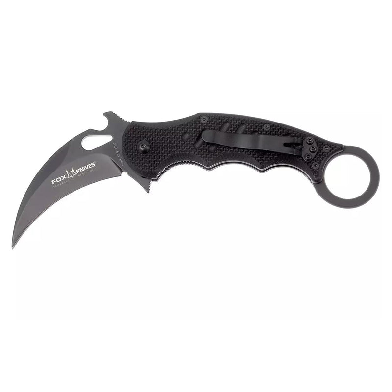 Fox Knives Karambit FX-479 folding mini knife N690C steel black hydroglider blade