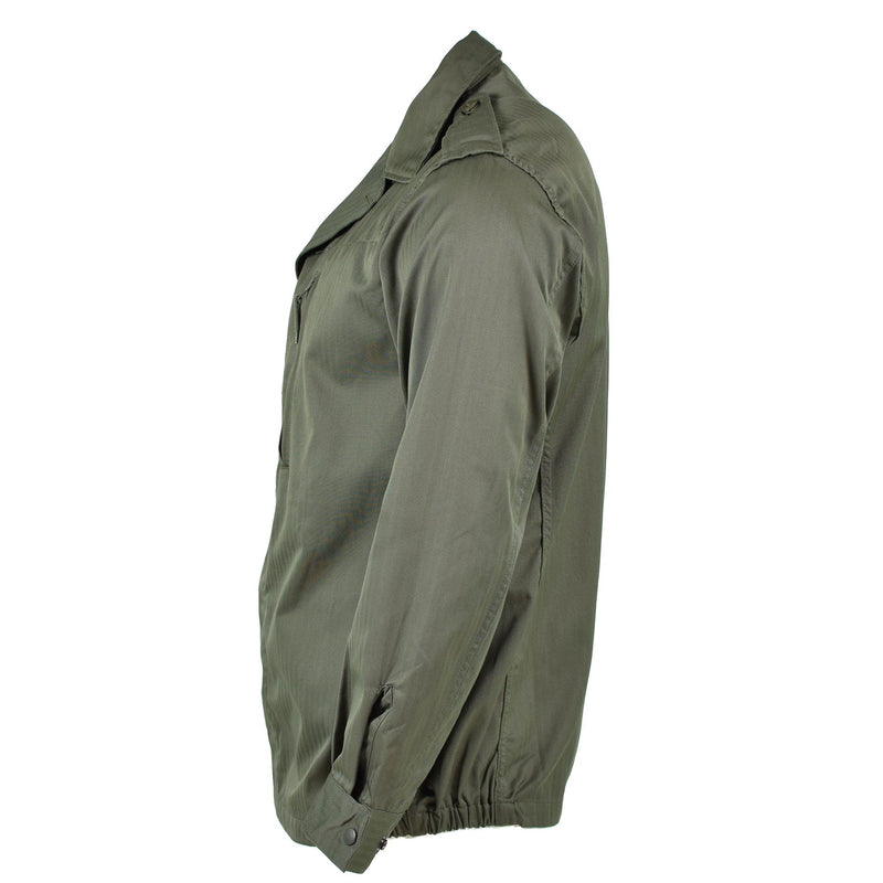 Genuine French army F2 combat jacket military issue surplus shirt olive OD NEW