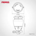 Primus EasyLight Gas Lantern 490 Lumens Camping Hiking Outdoor Glass Light
