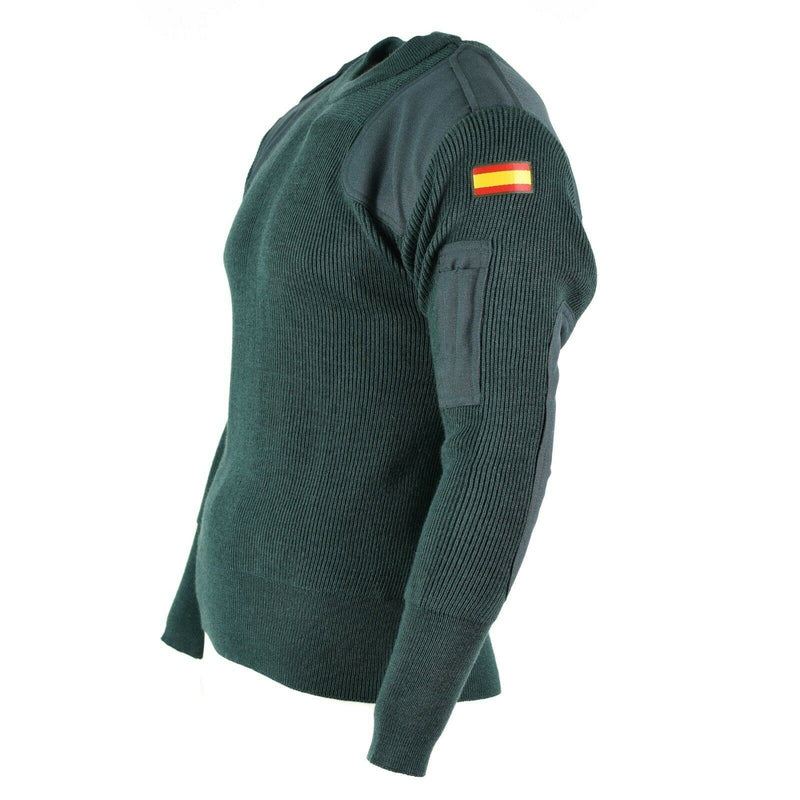 Genuine Spanish army pullover Commando Jumper Spain Military sweater NEW