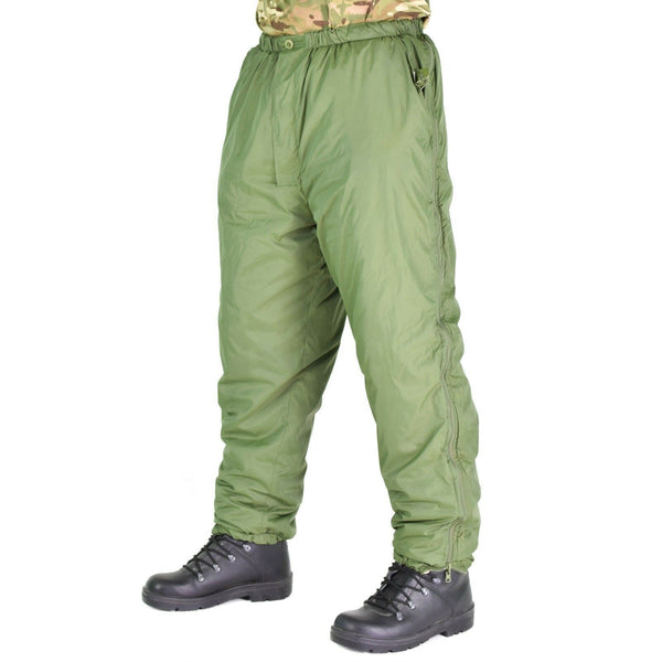 British army reversible pants thermal Green Khaki cold weather trousers softie