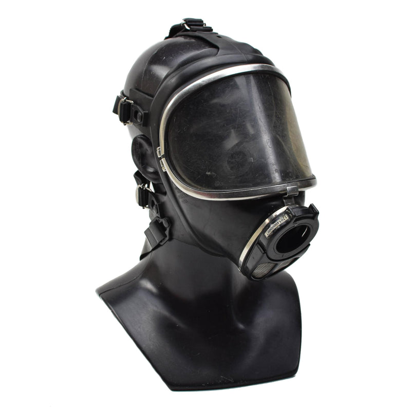 Genuine Drager Panorama Nova Face mask firefighter gas full respirator Black