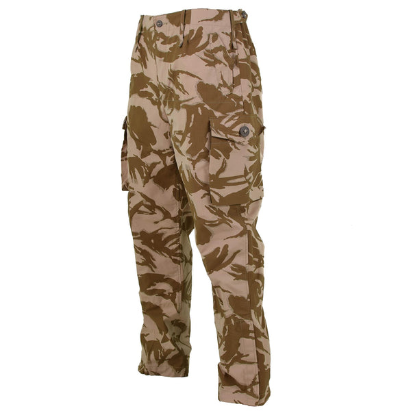 Original British army pants desert DP field troops combat windproof BDU trousers
