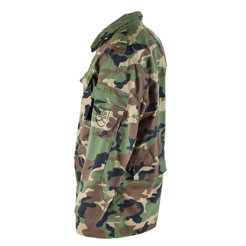 Original vintage Slovakian army field jacket M97 Camo military combat parka NEW