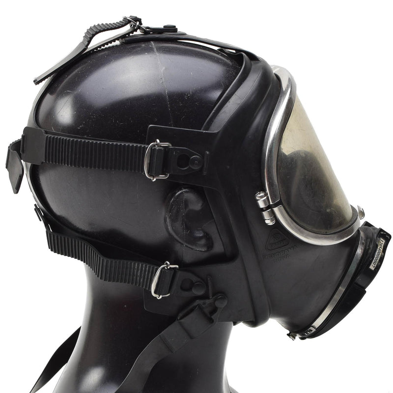Genuine Drager Panorama Nova Face mask firefighter gas full respirator Black