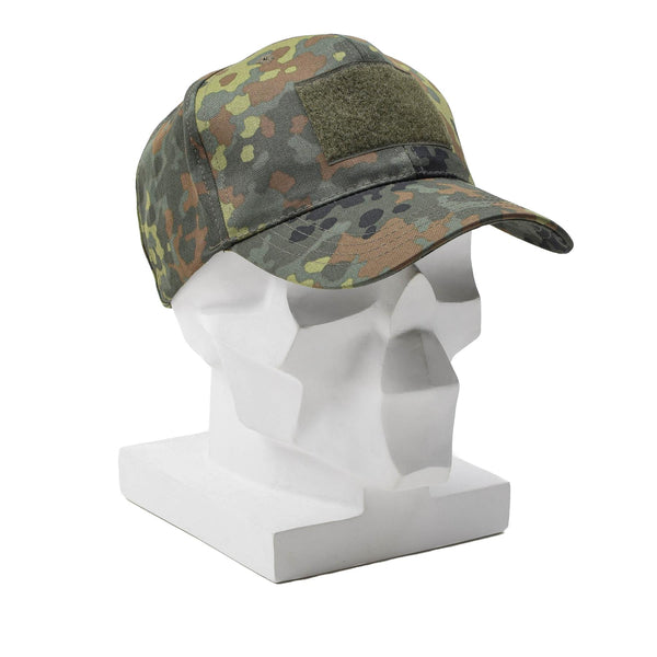 Leo Kohler military field baseball cap BW flecktarn camouflage peaked visor cap