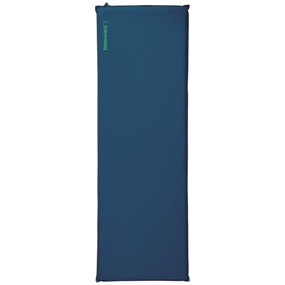 Therm-a-Rest BaseCamp L Self-Inflating Camping Mat R-Value 6.0 Poseidon Blue