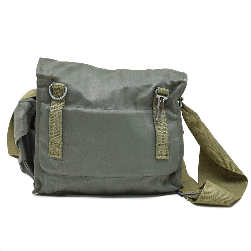 Genuine Polish army gas mask bag carrying bag Universal shoulder pouch Olive