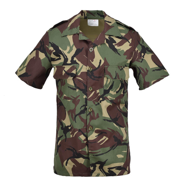 Original Botswana Military woodland combat short sleeve shirts  lightweight NEW