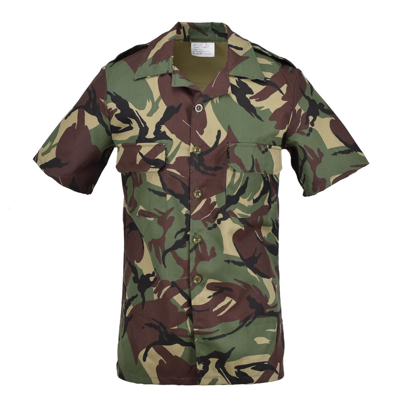 Original Botswana Military woodland combat short sleeve shirts  lightweight NEW