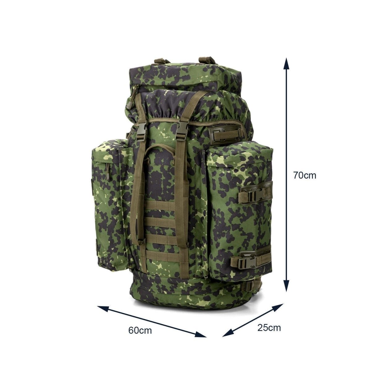 A.Blochl BW Mountain hiking daypack M84 camo large camping trekking backpack NEW