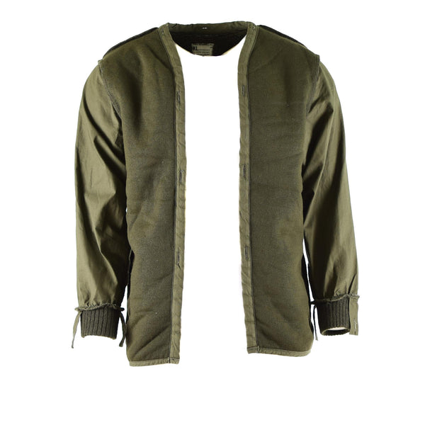 Genuine Dutch army Olive OD Parka Liner combat military lining jacket Modacrylic