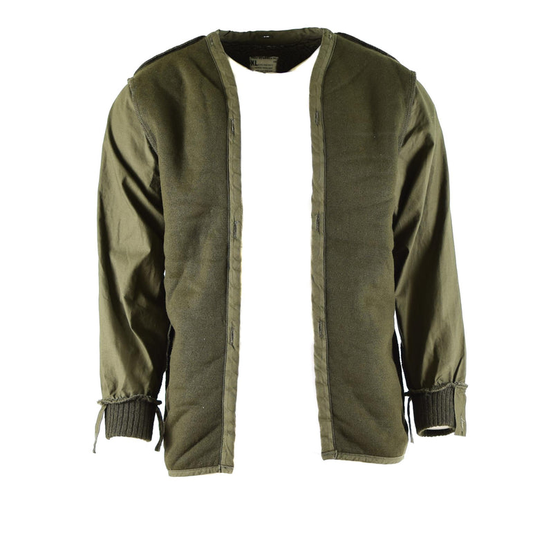 Genuine Dutch army Olive OD Parka Liner combat military lining jacket Modacrylic