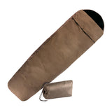 MIL-TEC Waterproof Breathable Sleeping Bag 3 Layer Laminate Cover Coyote
