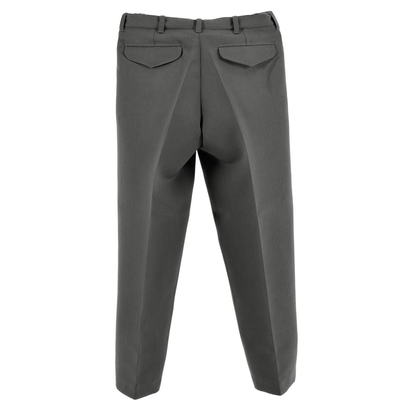 Original Austrian army pants utility parade uniform grey military trousers NEW