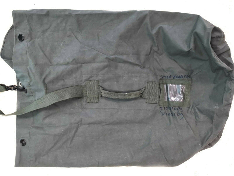 Original Dutch Military Duffel Bag 100liters ripstop Sack Canvas Kit olive