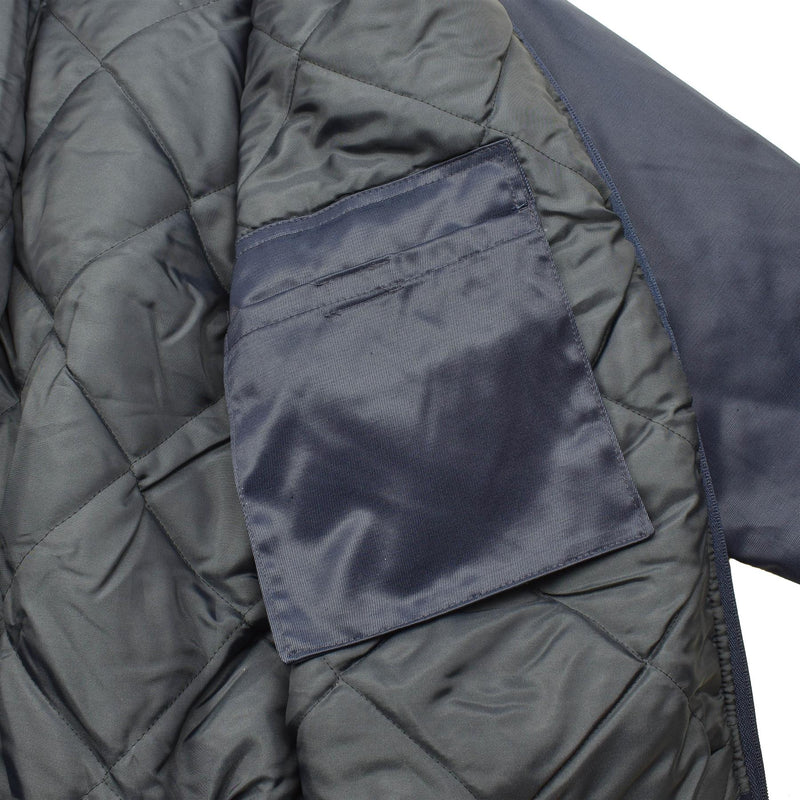 Brand Lambert French Air Forces bomber jacket blue warm windproof pilot uniform