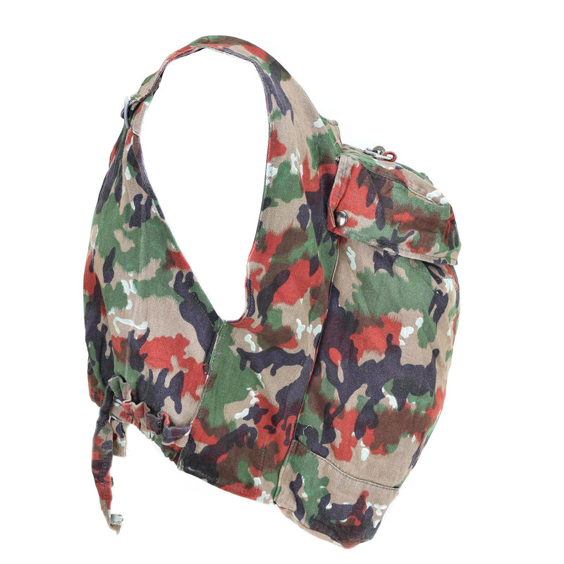 Genuine Swiss Army Combat TAZ 83 Camo Vest Backpack Daypack Military Switzerland