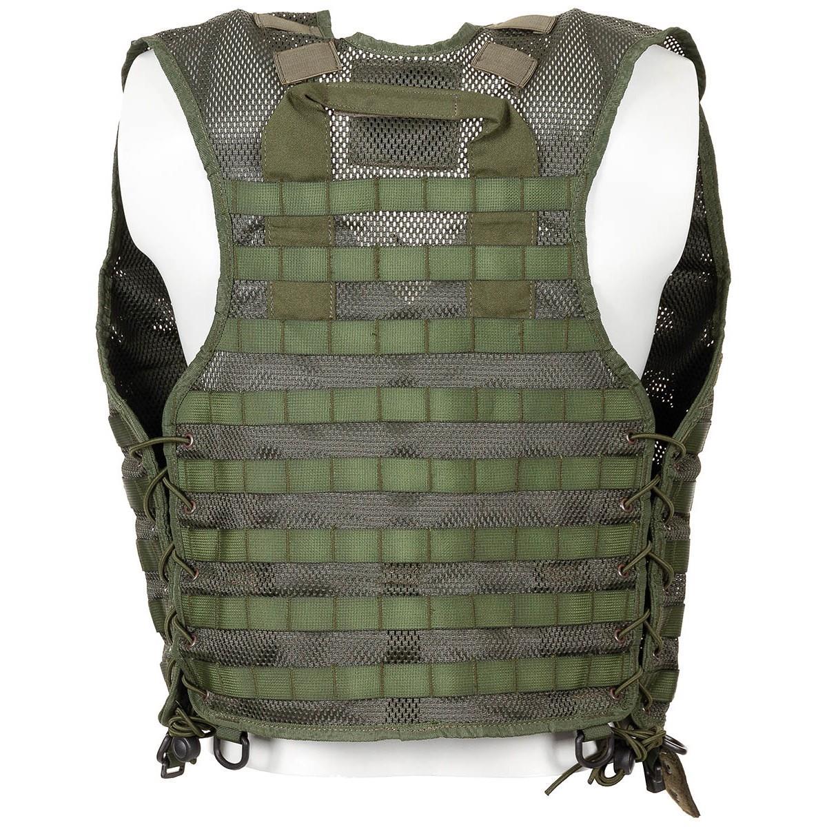 Original Dutch Military Modular Combat Vest 10 Pouched Included DPM Camo