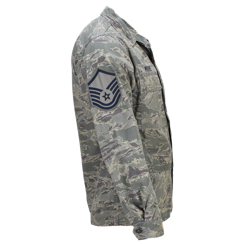 Original U.S. Military Uniform Men Jacket Rip Stop Digital Tiger Stripe Camo