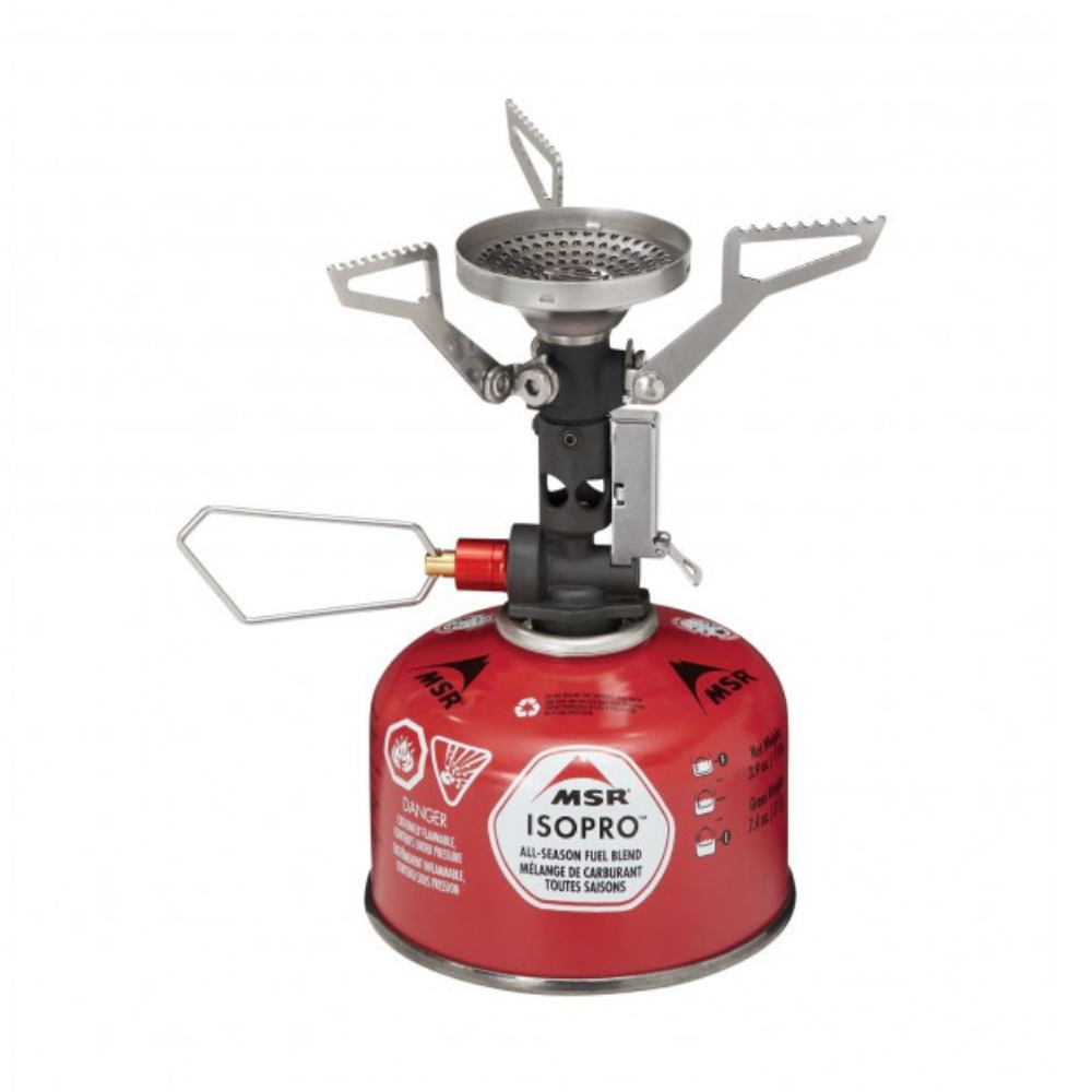 MSR PocketRocket Deluxe Gas Stove Piezo Ignition Ultralight Camping Hiking