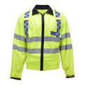 Original Scottish Community Volunteer Hi-Vis Jacket Reflective Yellow Workwear