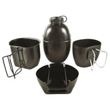 BCB Mk1 4 Part Crusader Cooking Unit military approved outdoor steel mess kit
