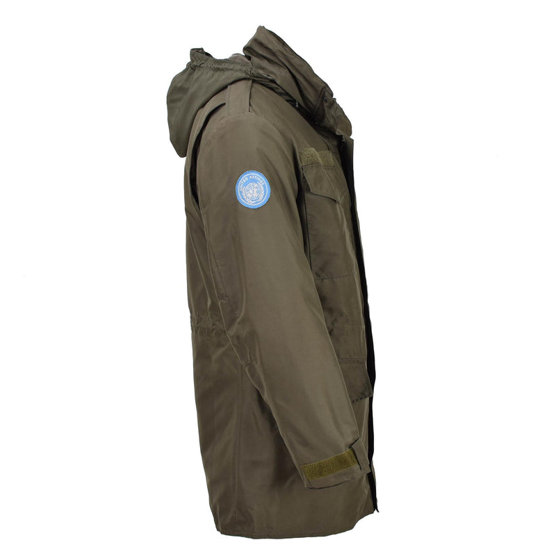 Original Austrian military Gore-Tex parka w liner rain jacket casual formal