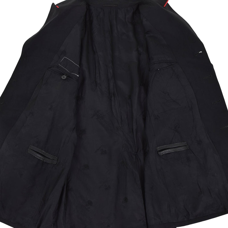 Original Italian military police jacket official officer formal black uniform
