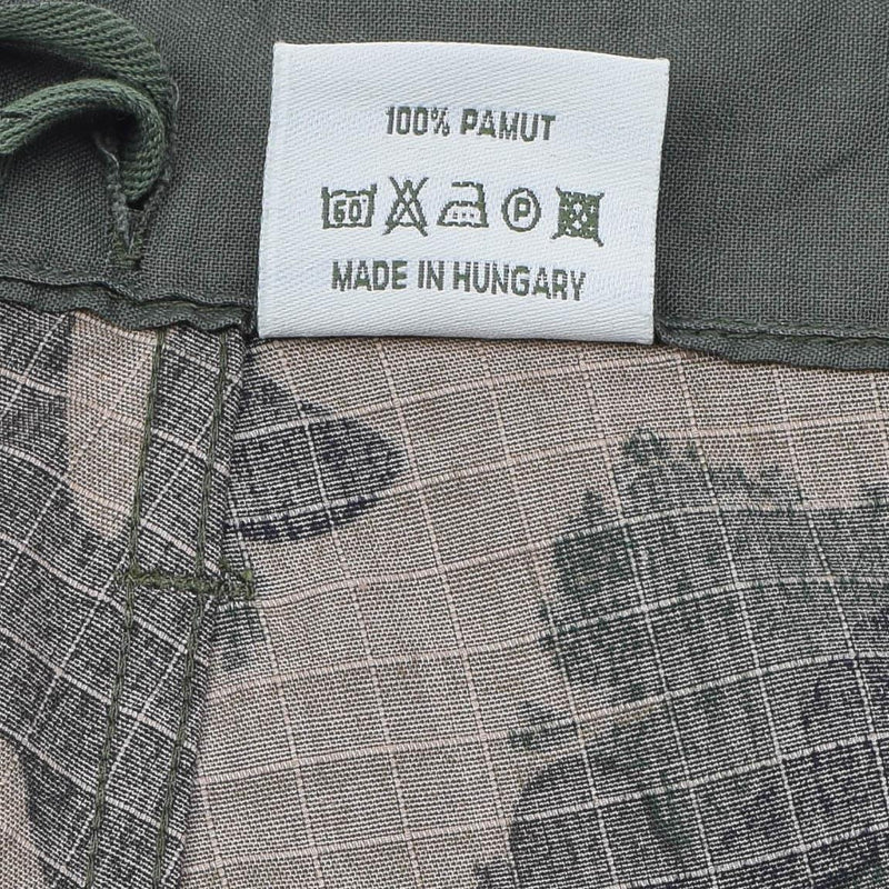 Original Hungarian Military summer field pants M1990 woodland camo ripstop NEW